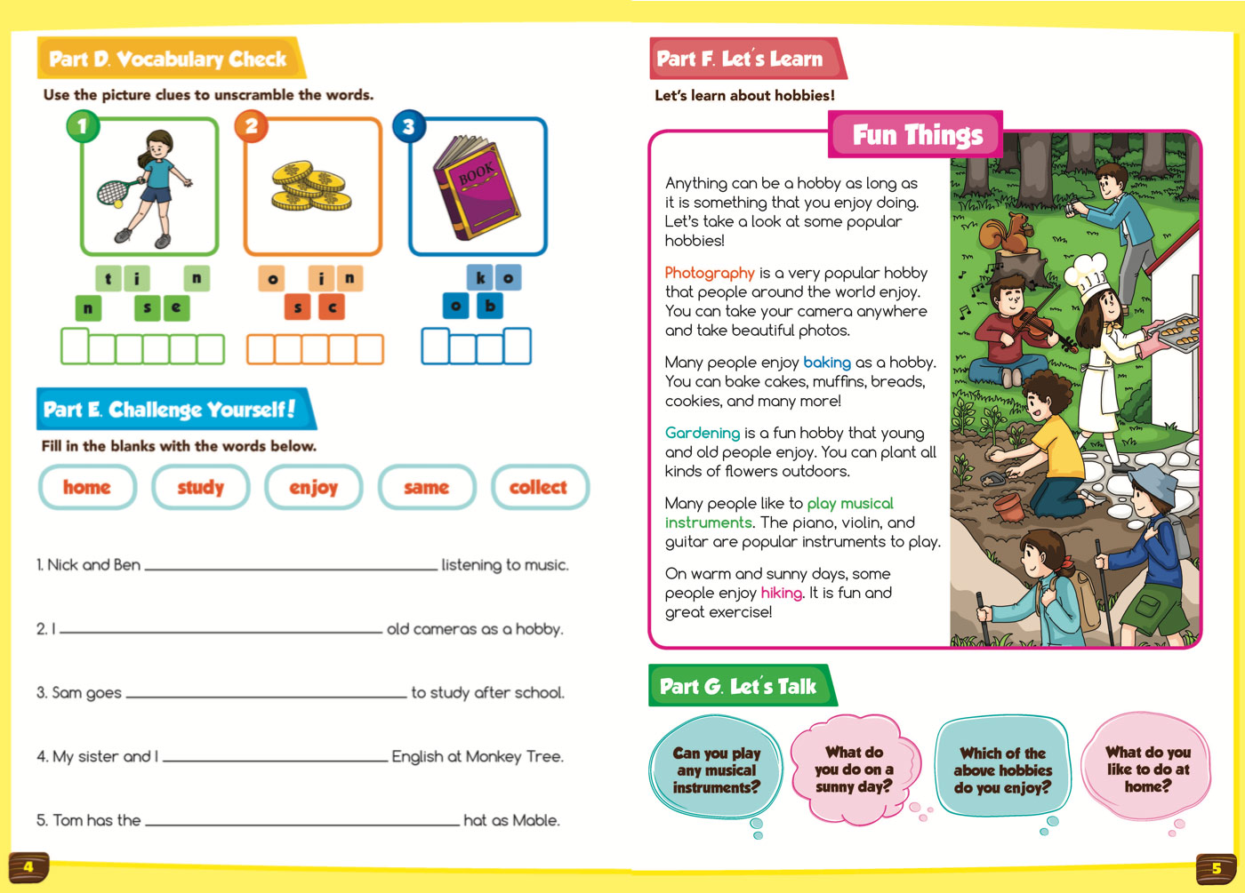 English Speaking & Reading | Monkey Tree English Learning Center