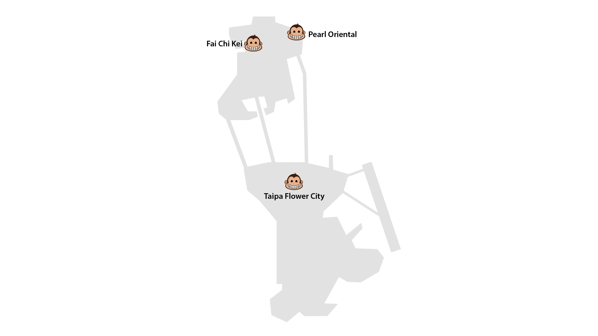 Monkey Tree Macau locations map